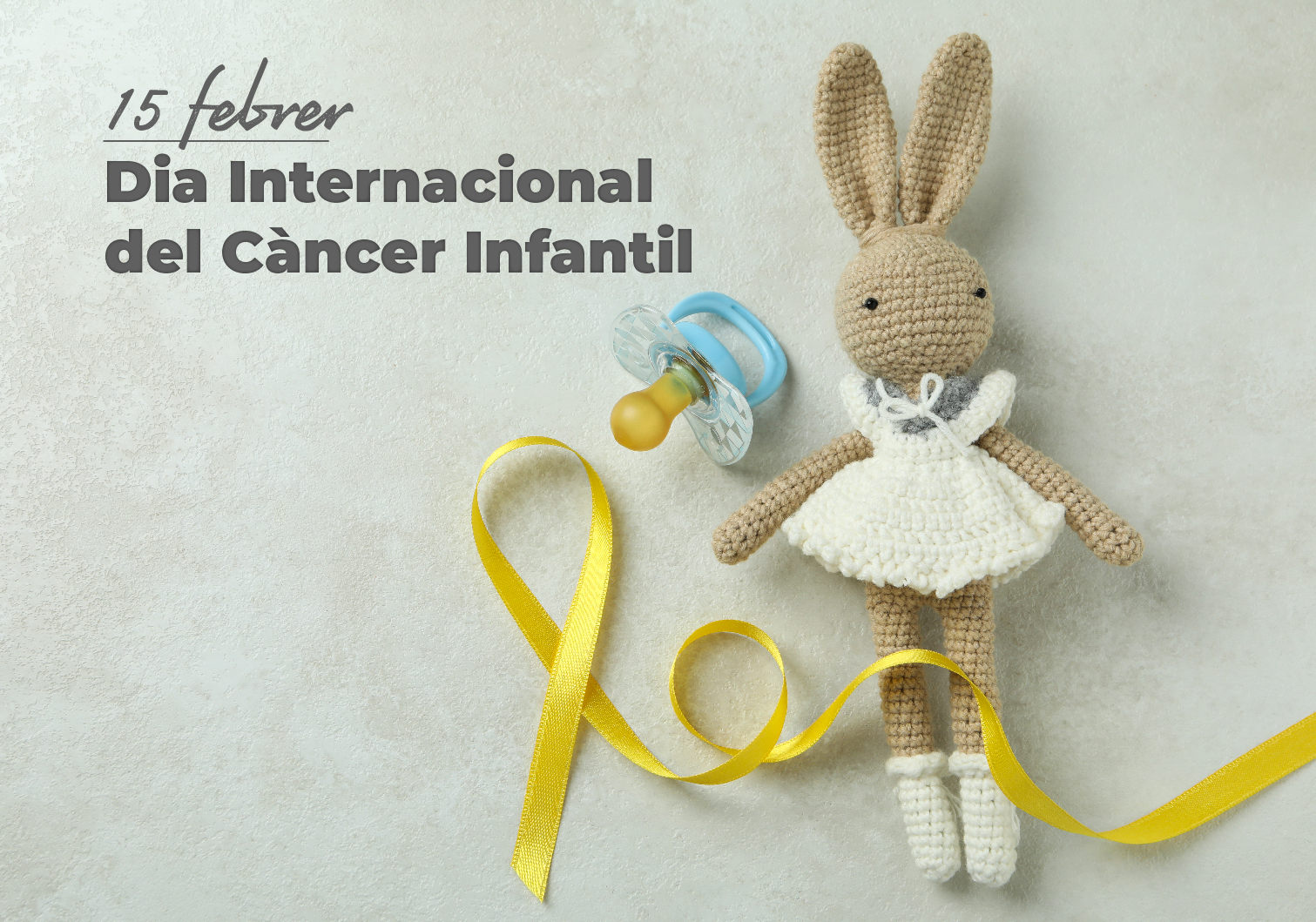 15 de febrer. Dia internacional del càncer infantil amb dades esperançadores.